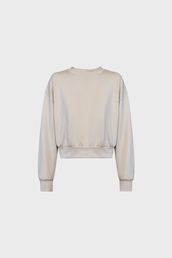 Marshmallow Sweatshirt Cream - Licci