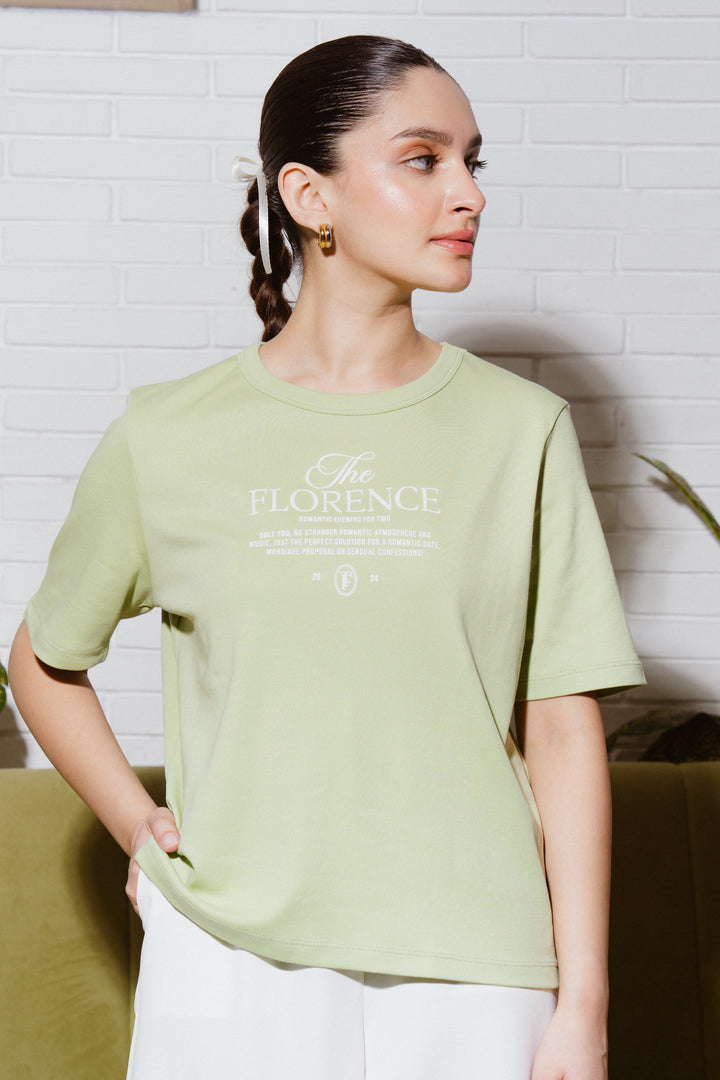 Florence Printed Tee - Licci