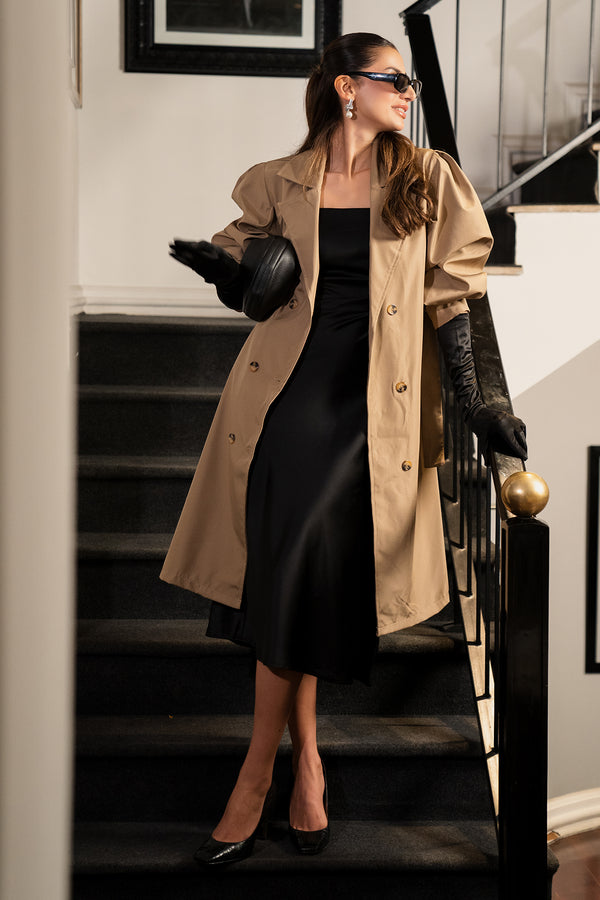 Vogueish Trench Coat - Licci