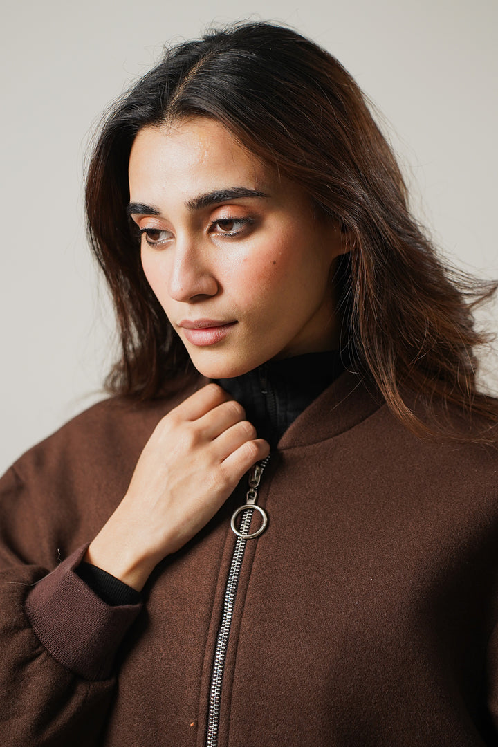 Swank Zip Front Top - Licci