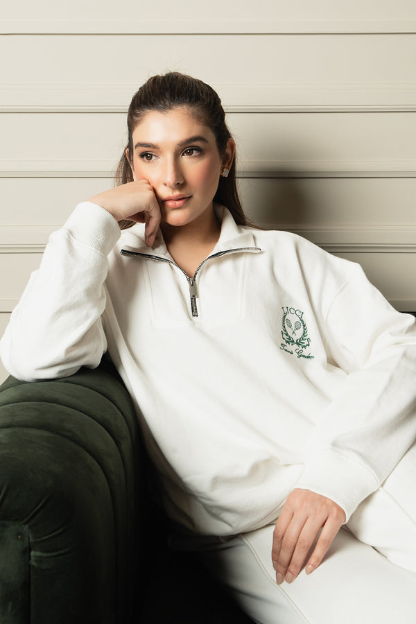 Licci Signature Embroidered Sweatshirt - Licci