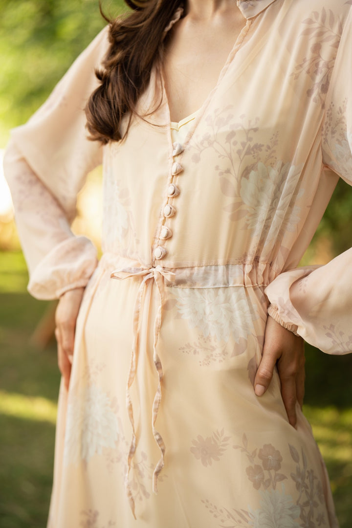 Petal Ruffled Dress - Licci
