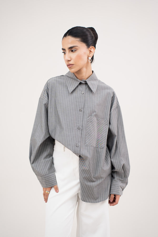 Twispy Button-Down Shirt
