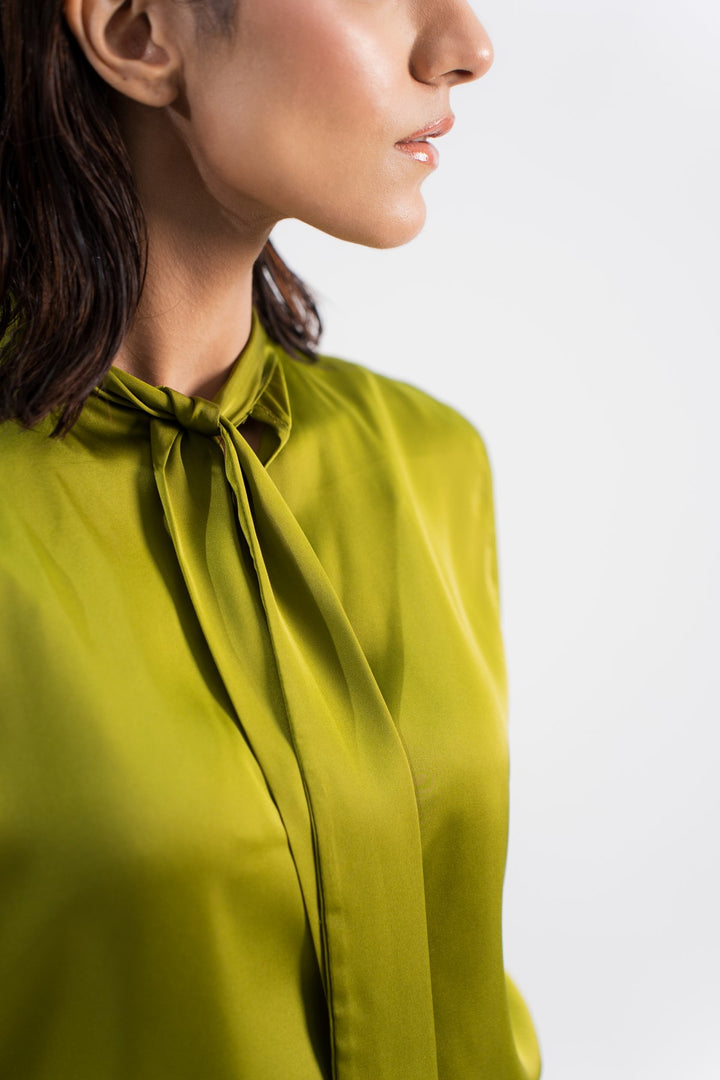 Chloris Sleeveless Tie Up Detail Top - Licci