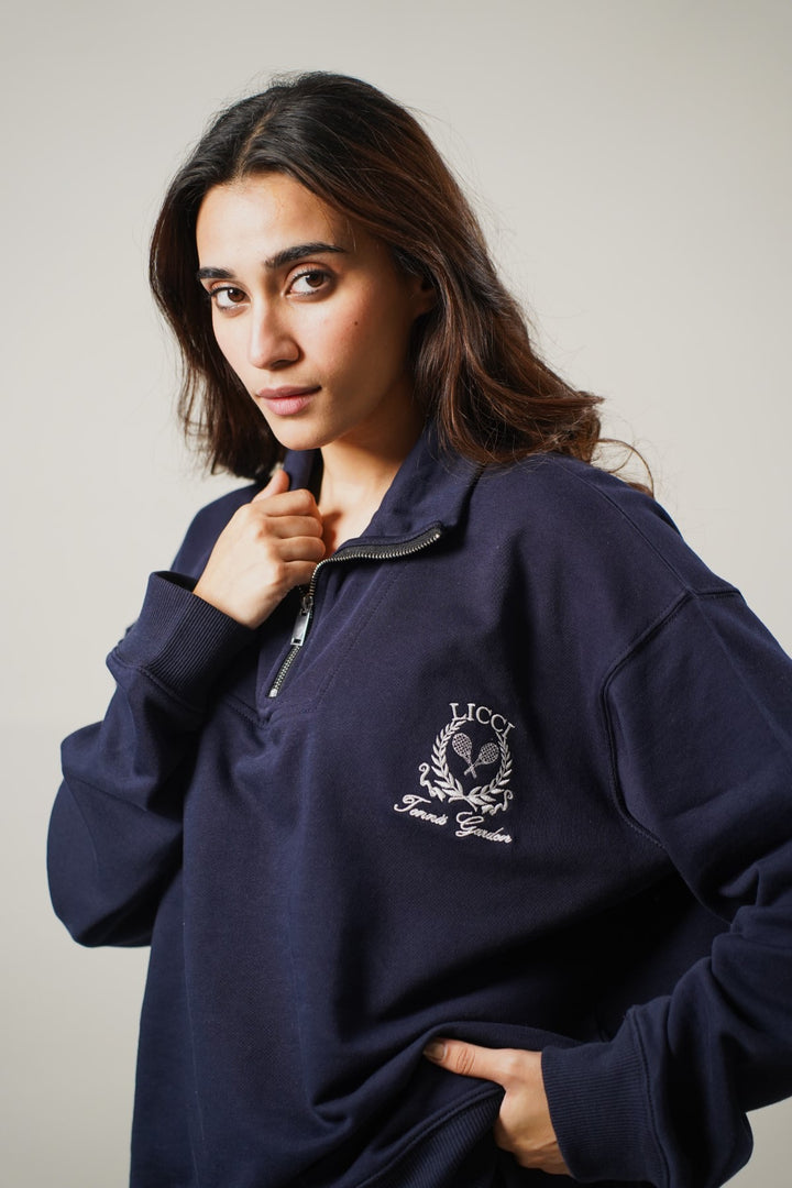 Licci Signature Embroidered Sweatshirt - Licci