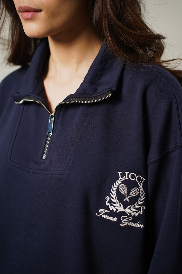 Licci Signature Embroidered Sweatshirt - Licci
