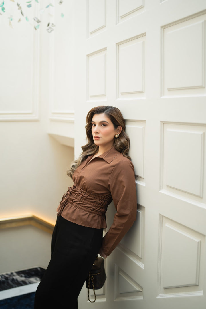 Fall Satin Wide Leg Trousers