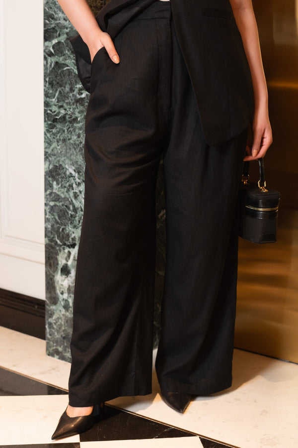 Linen Wide Leg Pants