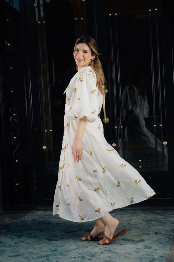 Sunny  Sailor-Collar Dress