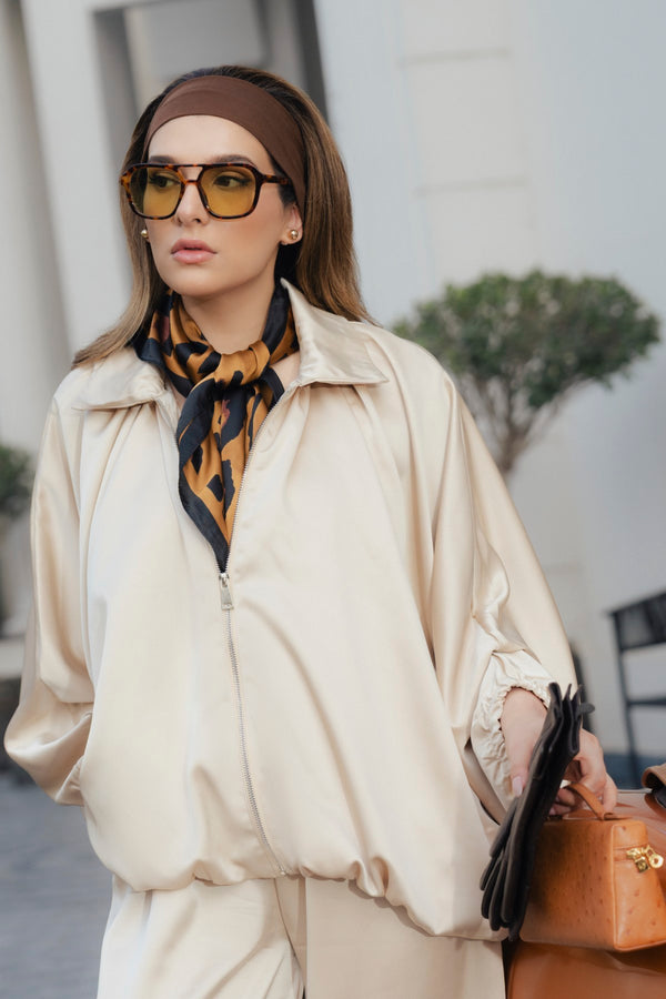 Lumina Zipper Blouse