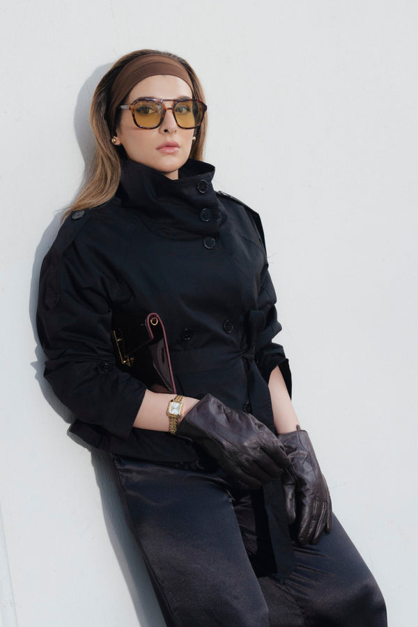 Sentimental Trench-Style Jacket