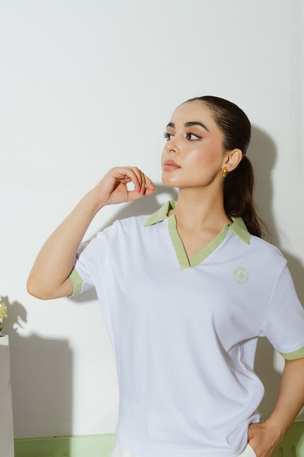 Signature Polo With Licci Logo - Licci